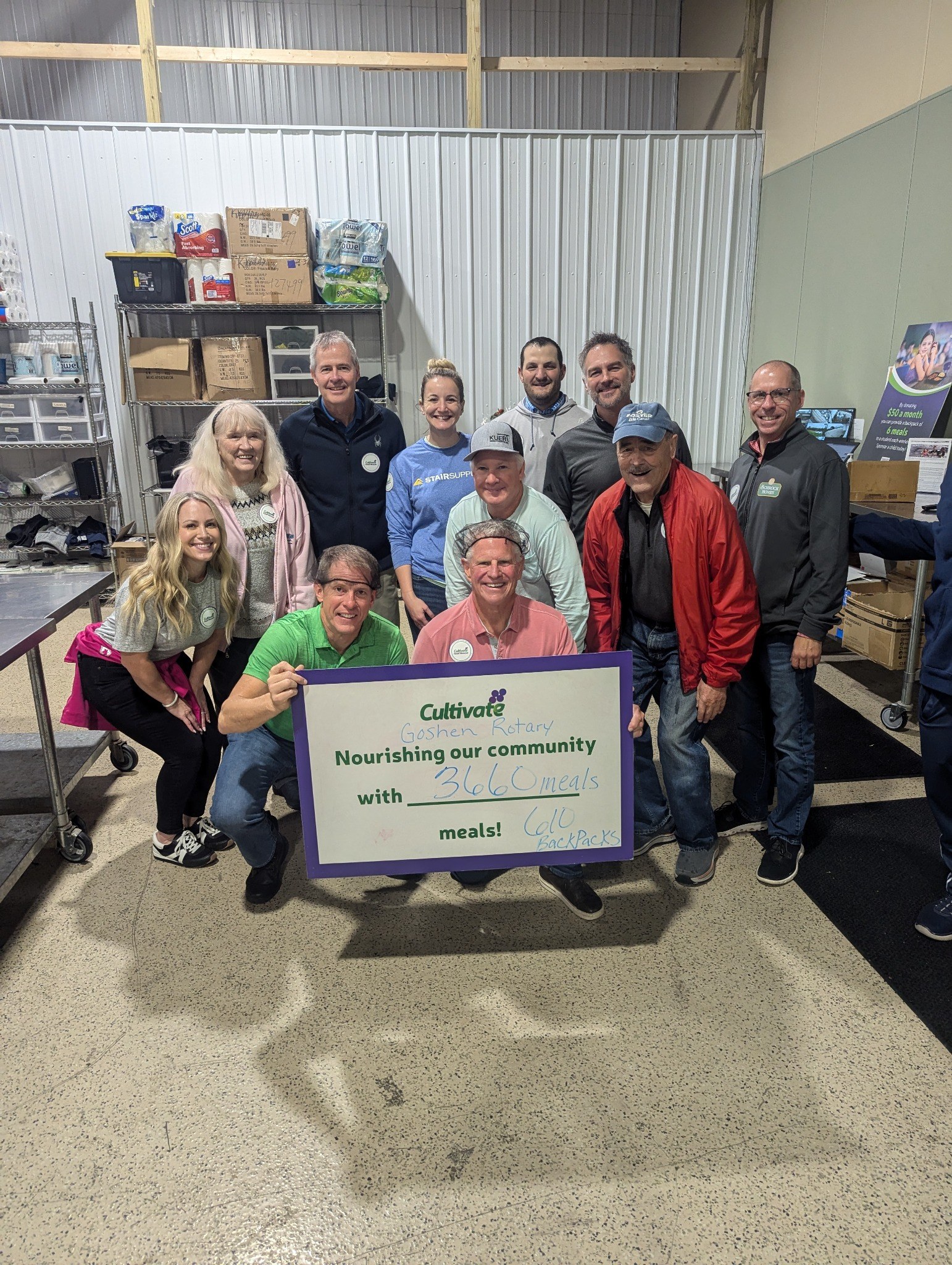 Goshen Rotary at Cultivate Food Rescue